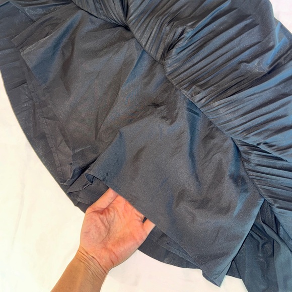 ZARA Leather Pleated Skirt🎃 - Picture 2 of 4